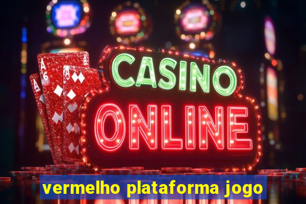 vermelho plataforma jogo